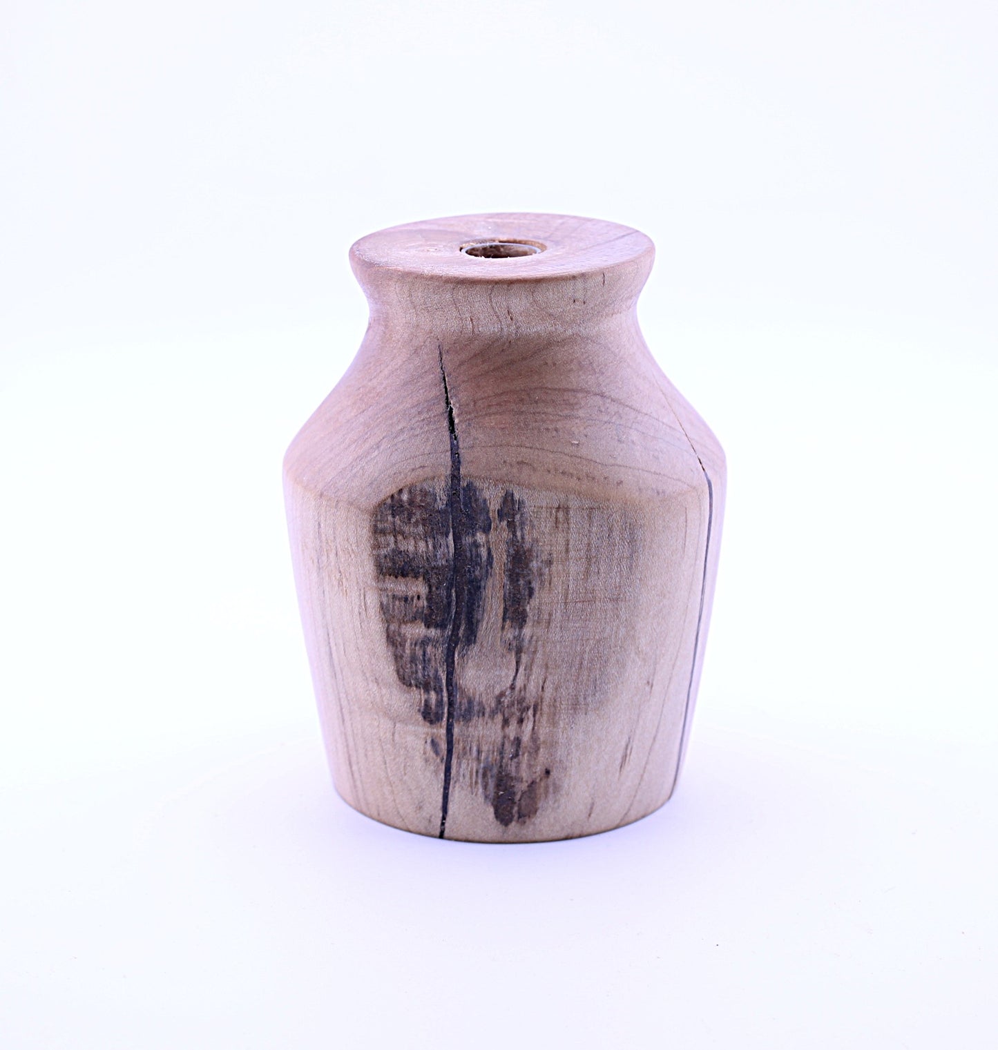 Cherry Wood Bud Vase