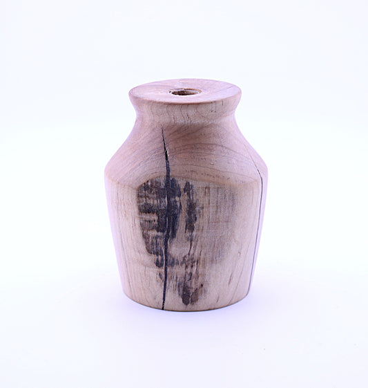 Cherry Wood Bud Vase