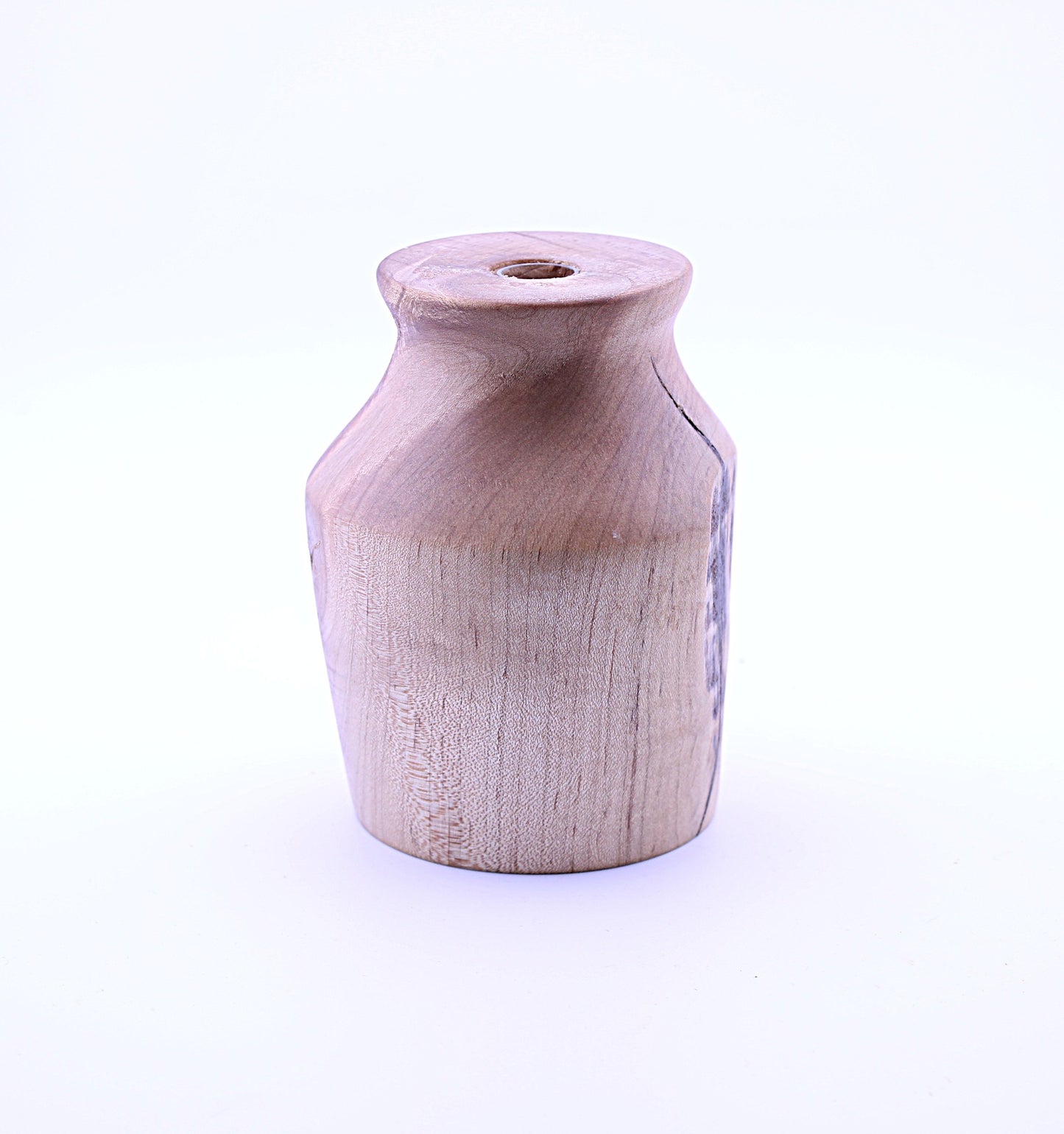 Cherry Wood Bud Vase