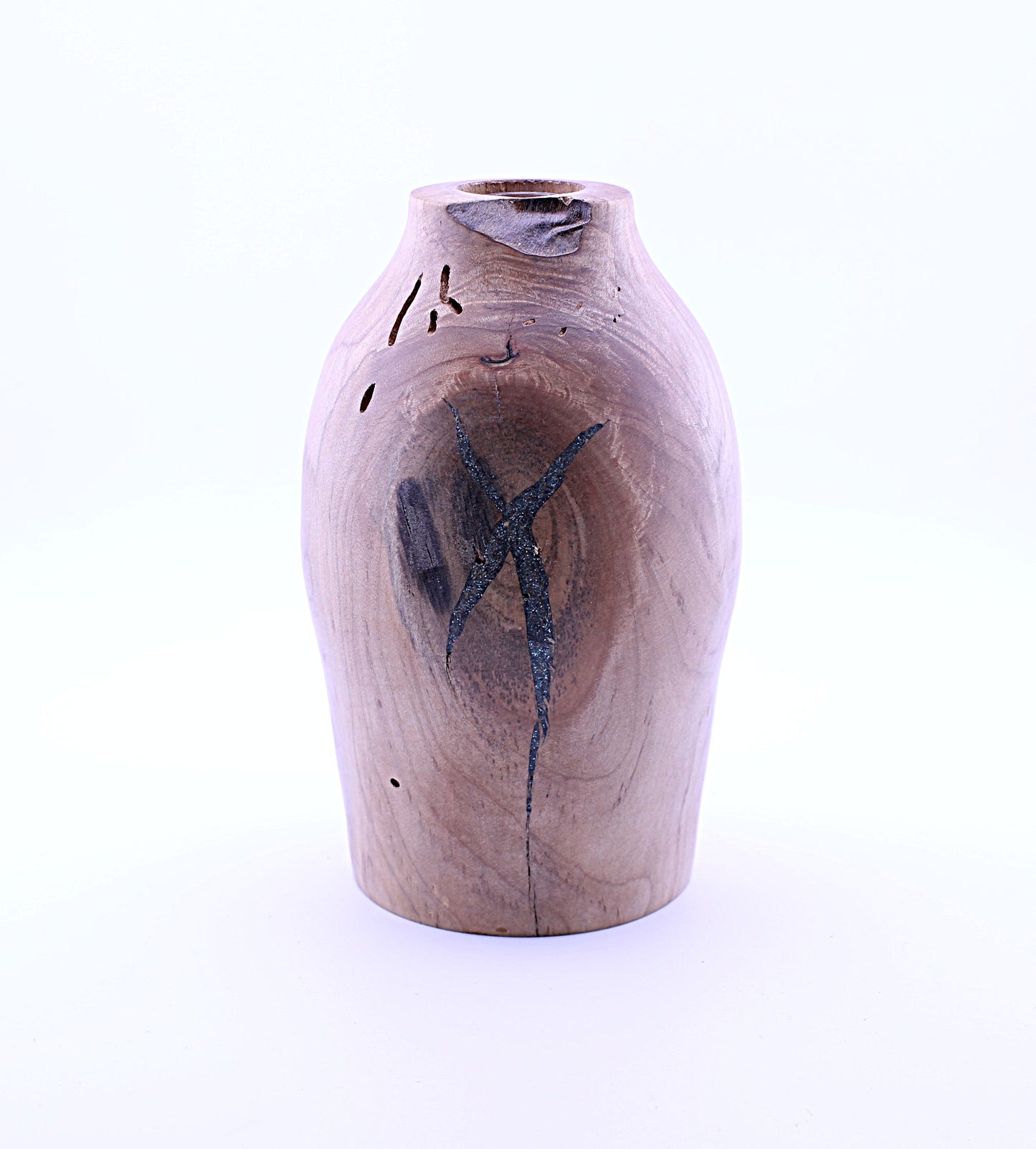 Cherry Wood Flower Vase