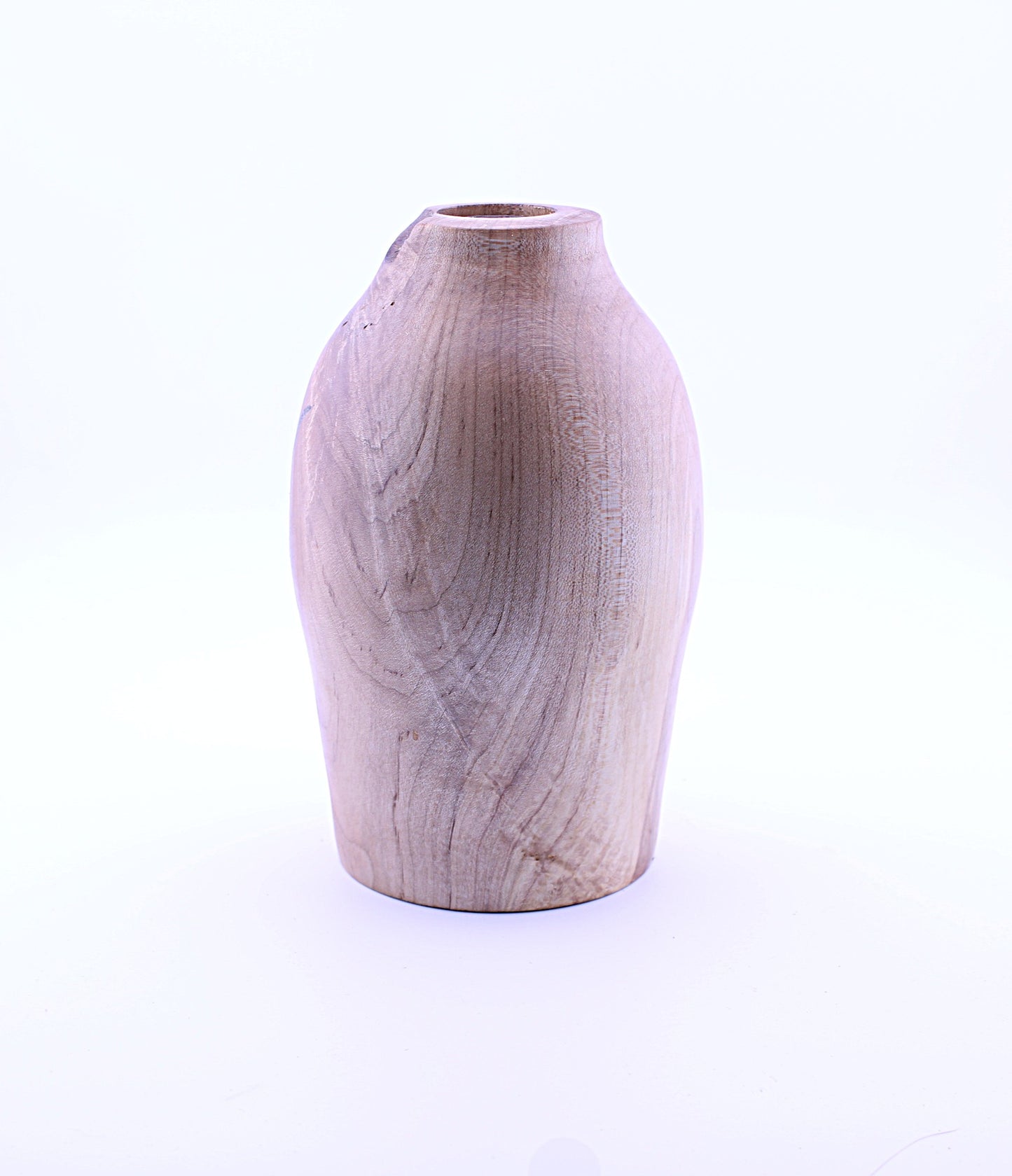 Cherry Wood Flower Vase