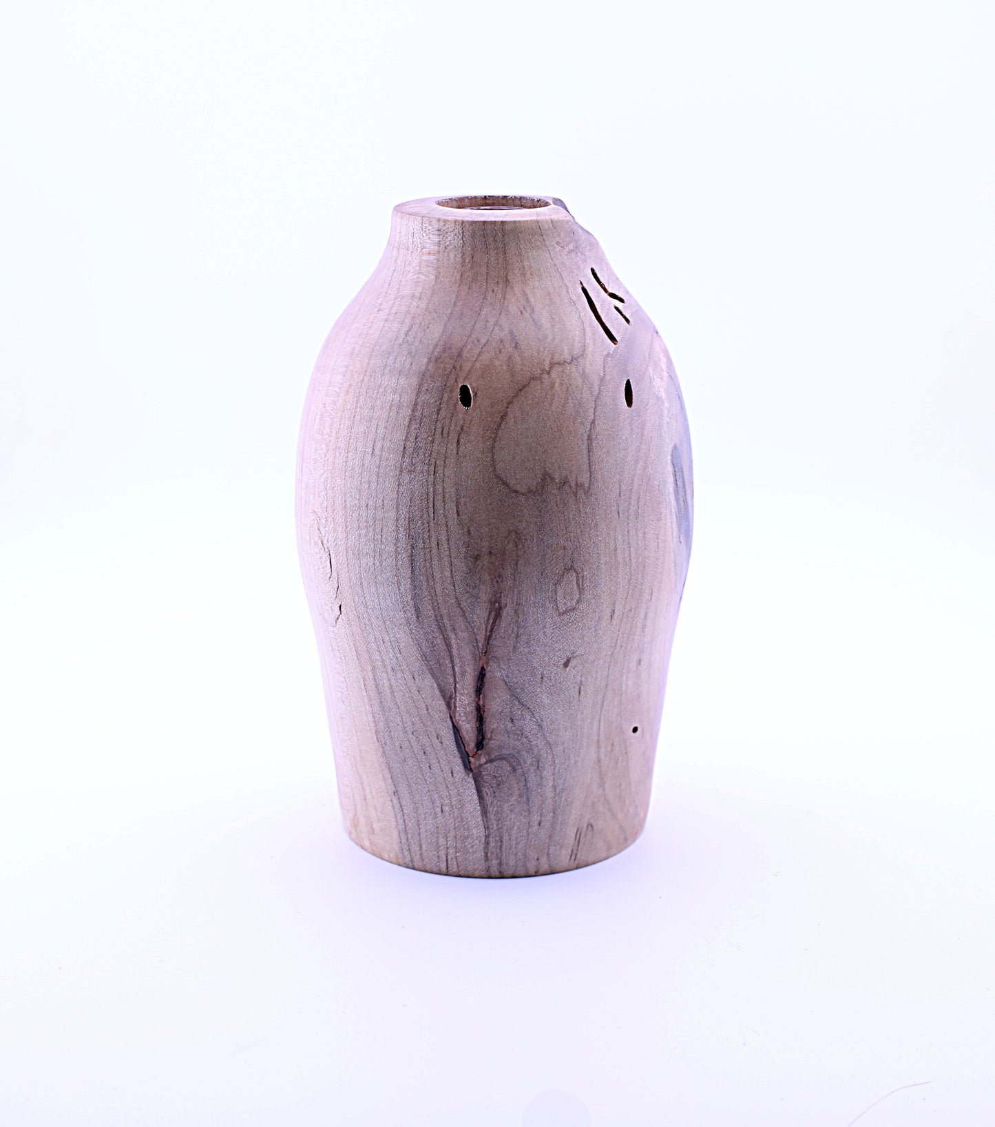 Cherry Wood Flower Vase