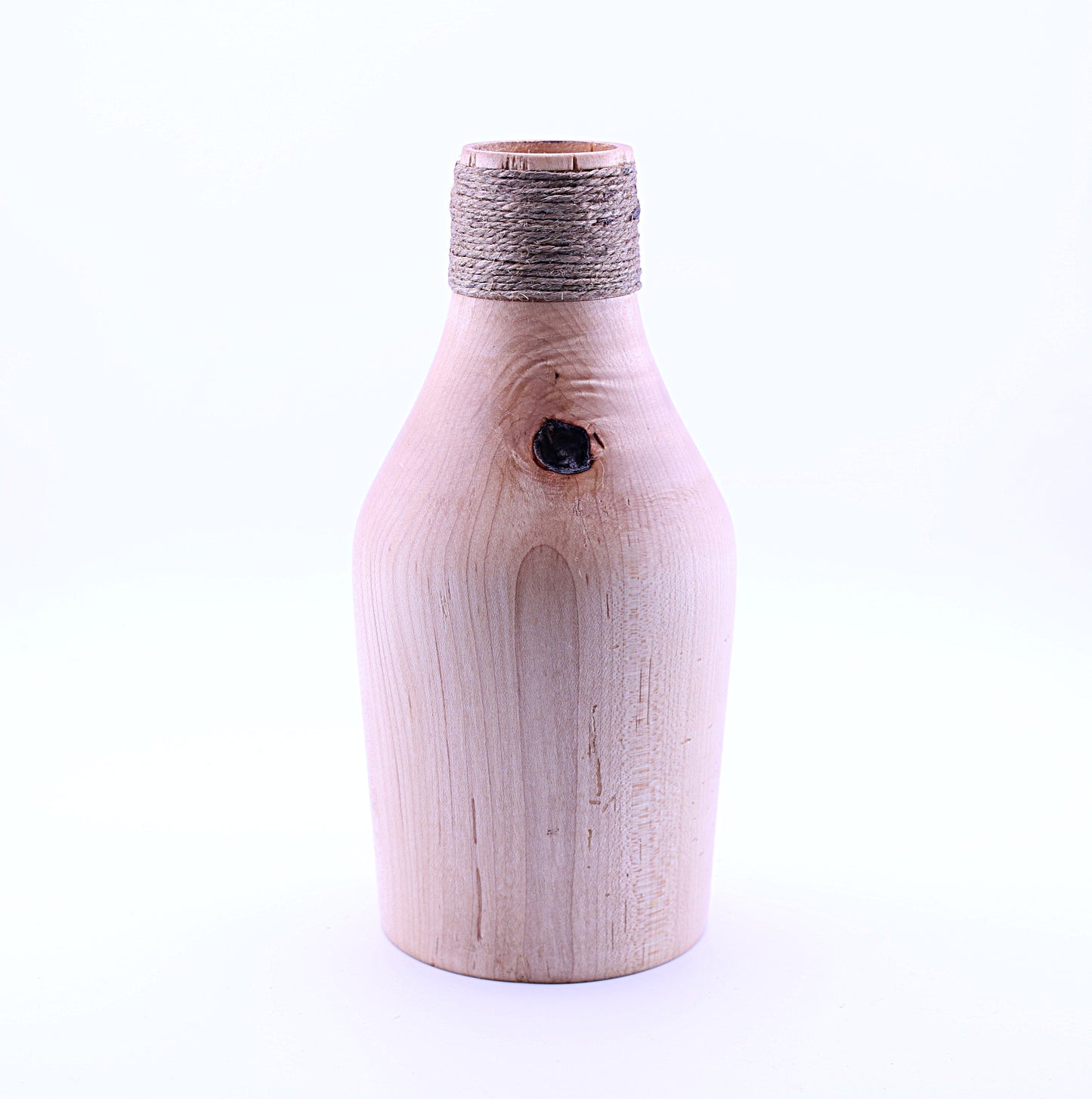 Cherry Wood Flower Vase