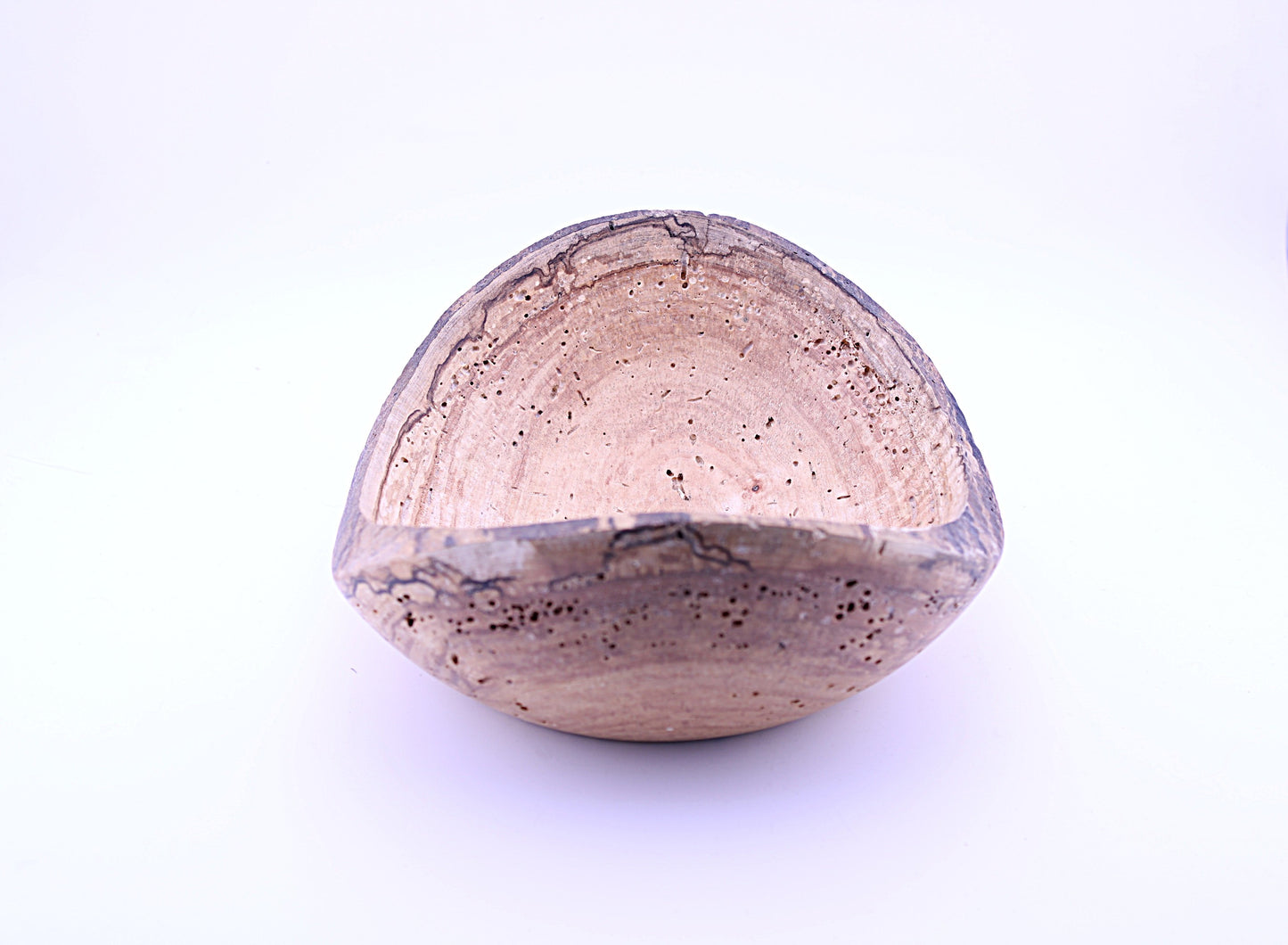 Decorative Handcrafted Maple Natural Edge Wood Bowl