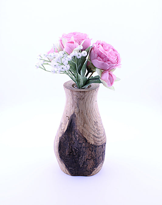 Maple Wood Flower Vase