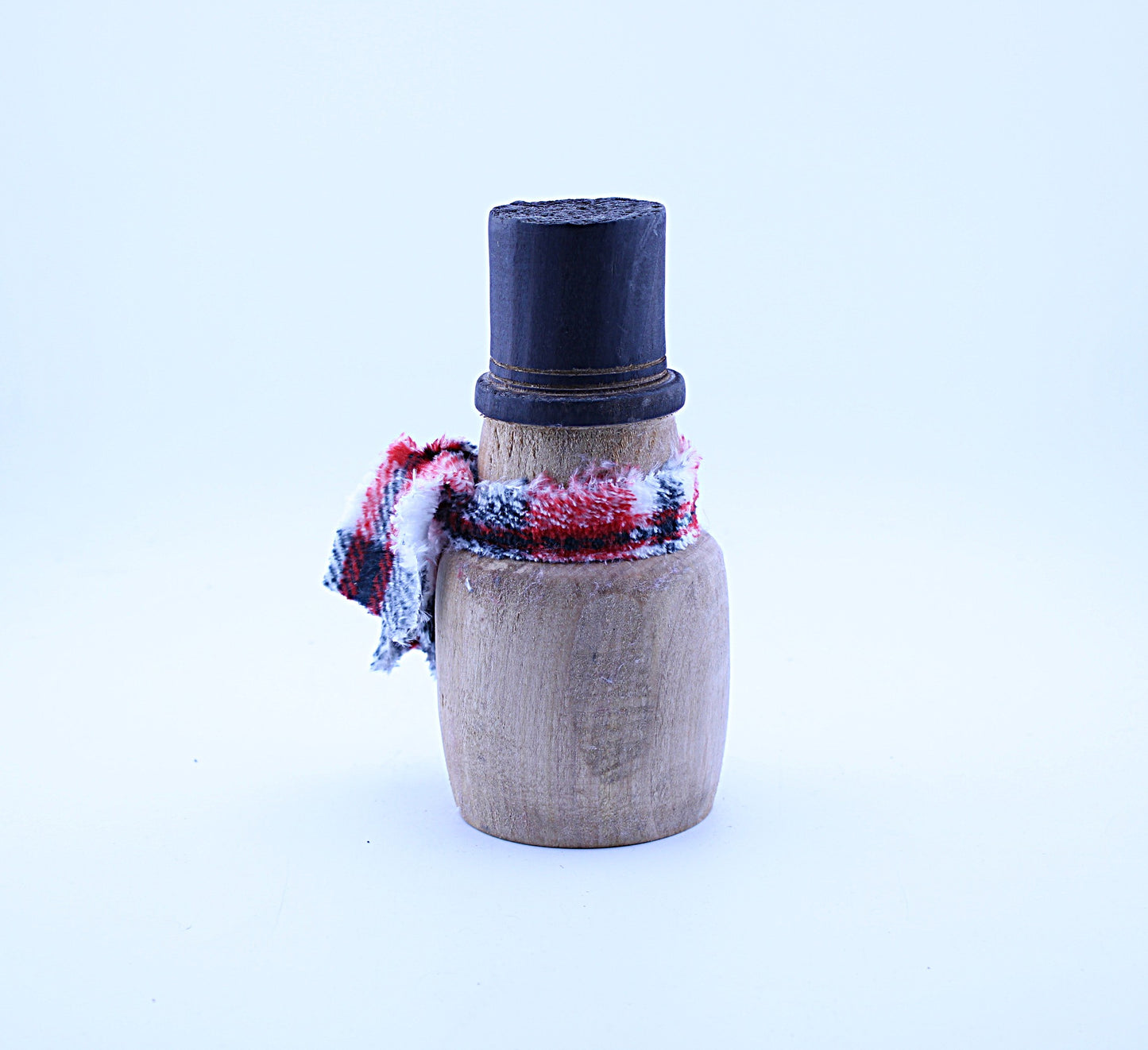 Handmade Rustic Wood Snowman