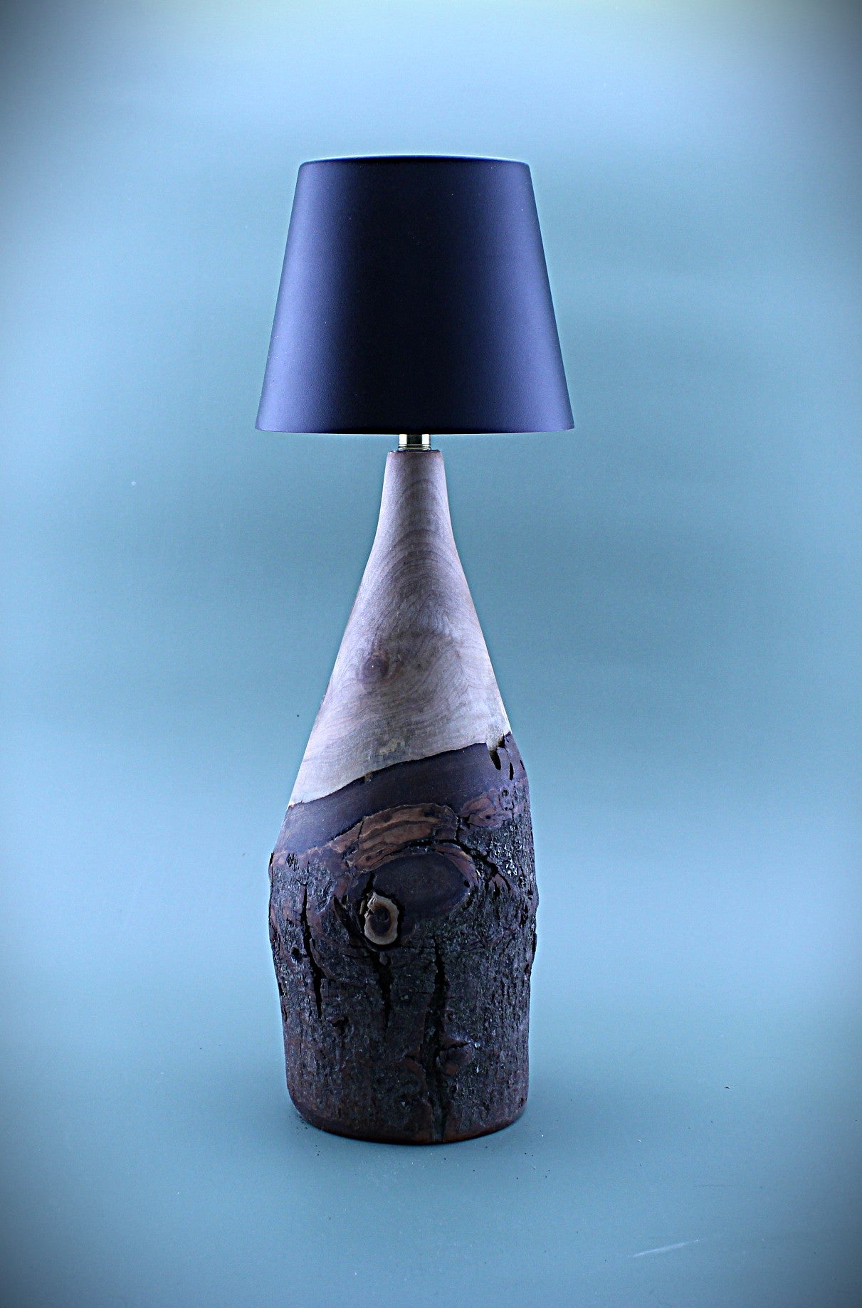 Handcrafted Wood LED Cordless Lamp