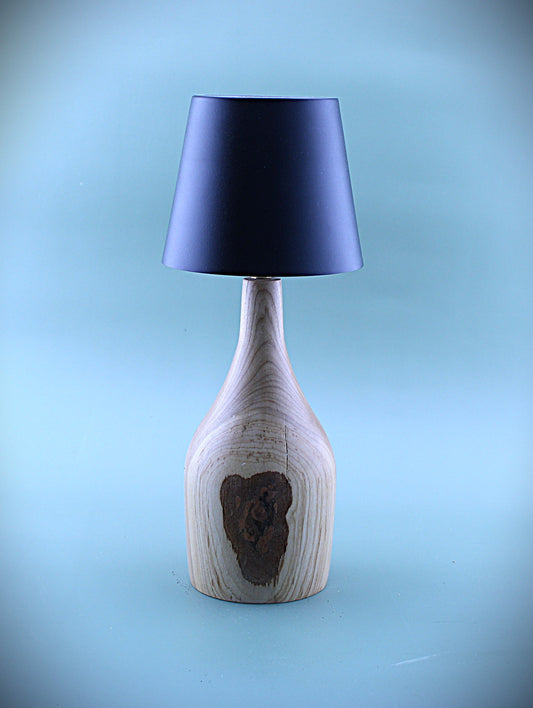 Handcrafted Wood LED Cordless Lamp