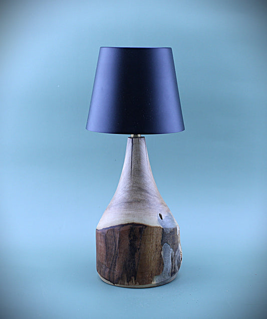 Handcrafted Wood LED Cordless Lamp
