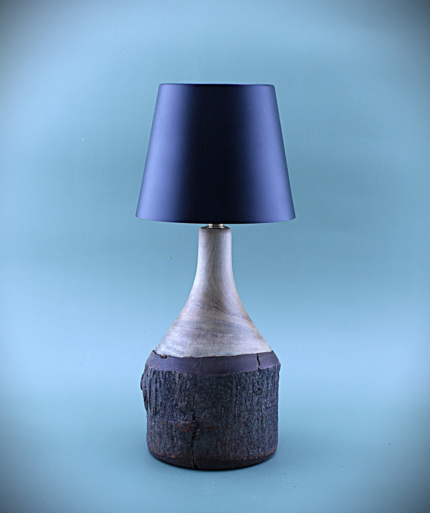 Handcrafted Wood LED Cordless Lamp