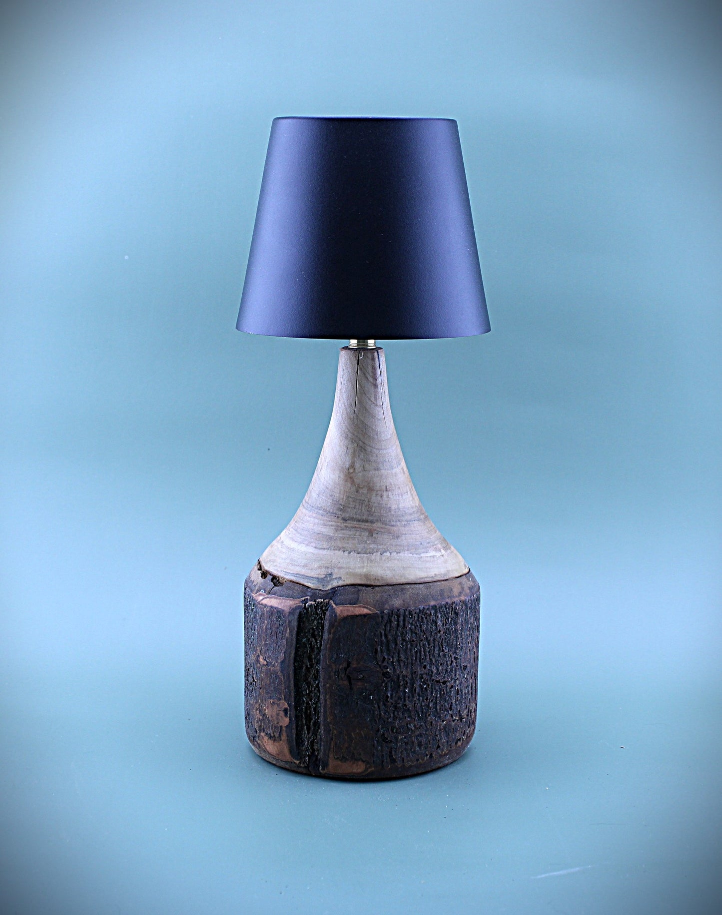 Handcrafted Wood LED Cordless Lamp
