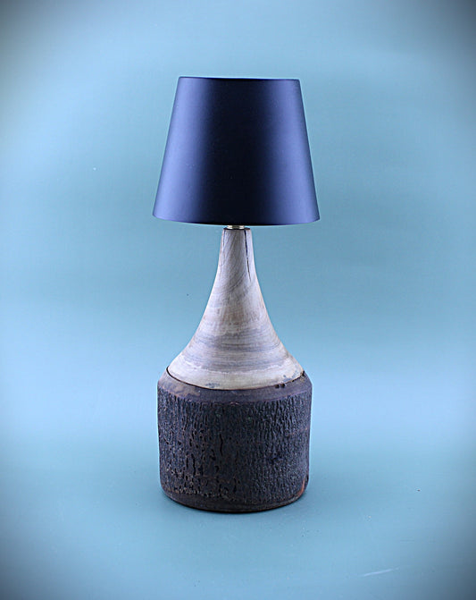 Handcrafted Wood LED Cordless Lamp