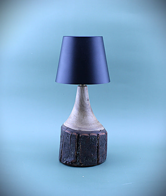 Handcrafted Wood LED Cordless Lamp
