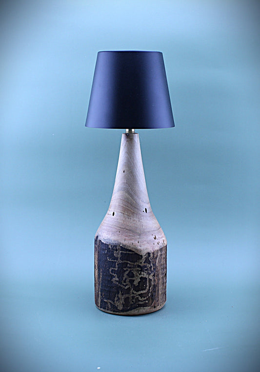 Handcrafted Wood LED Cordless Lamp