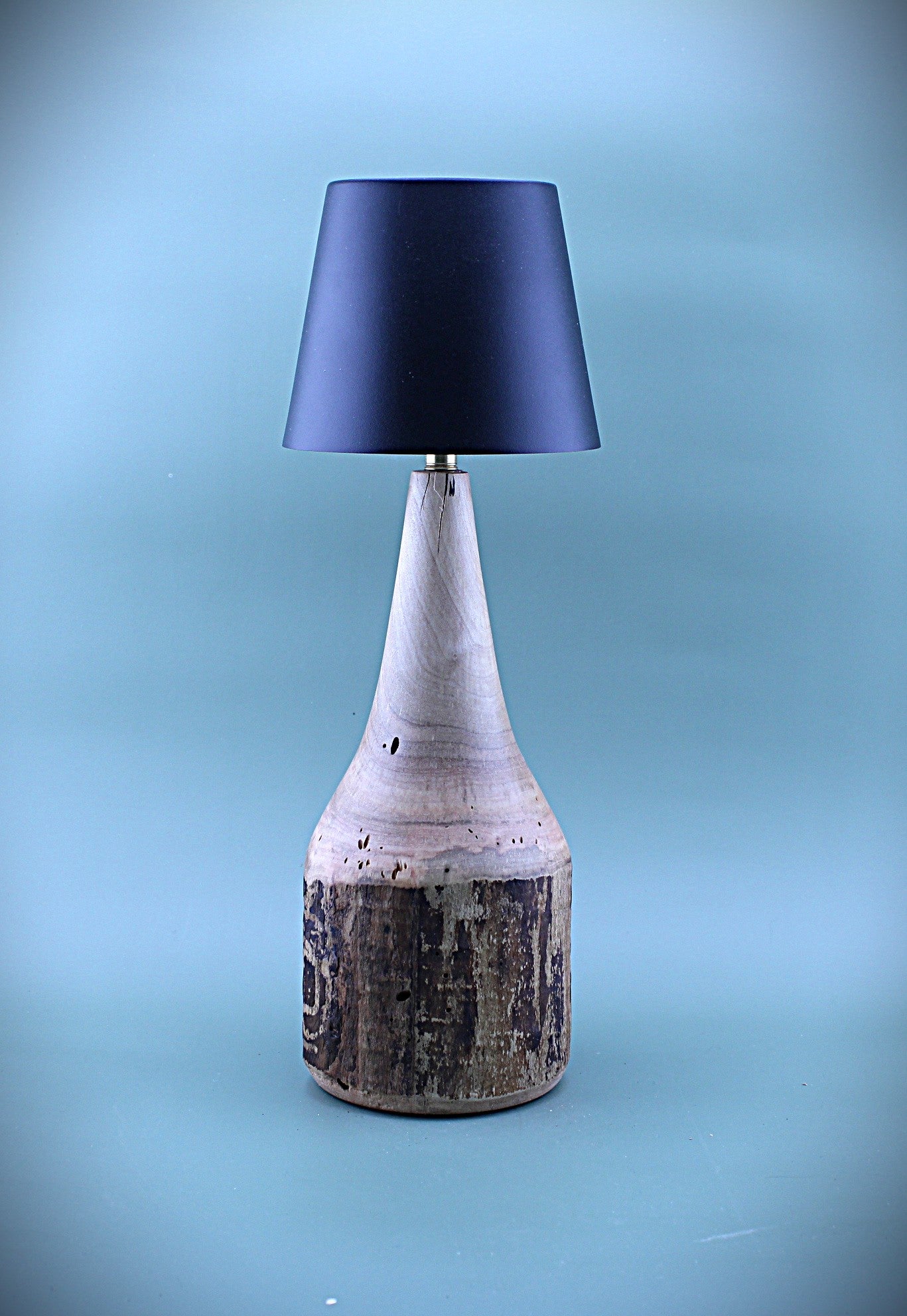 Handcrafted Wood LED Cordless Lamp