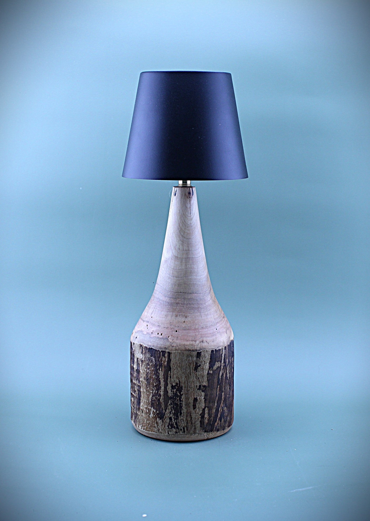 Handcrafted Wood LED Cordless Lamp