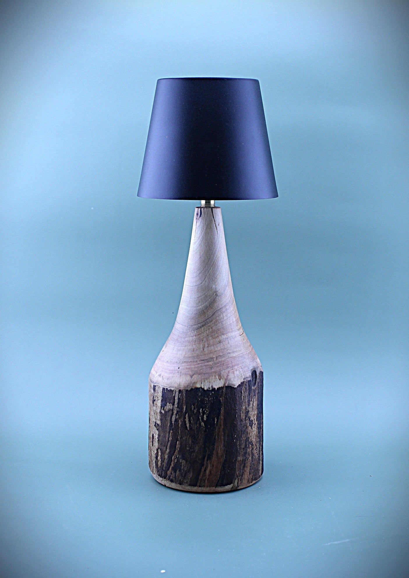 Handcrafted Wood LED Cordless Lamp