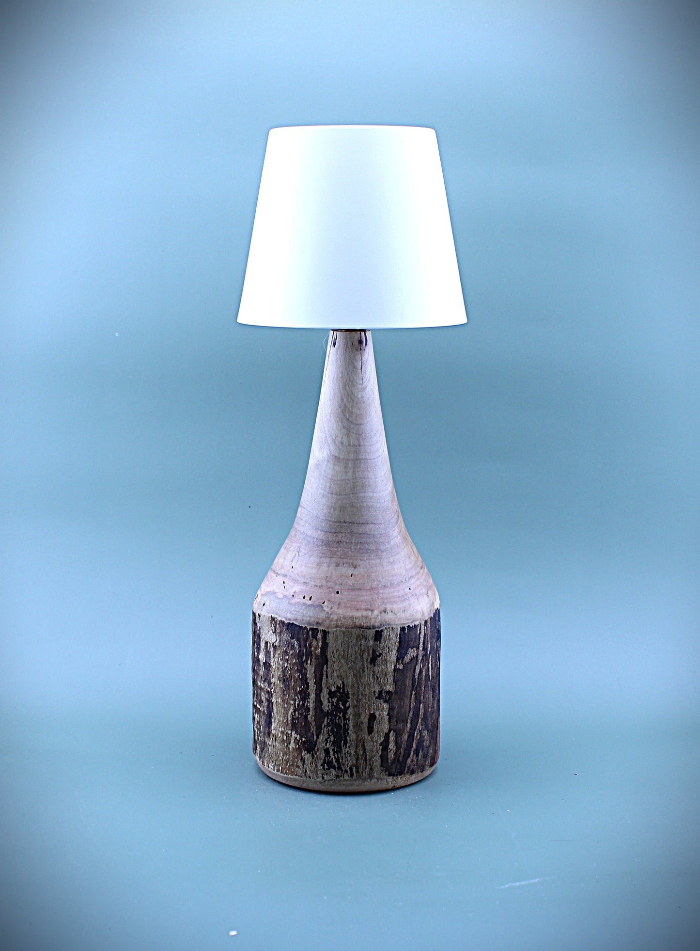 Handcrafted Wood LED Cordless Lamp