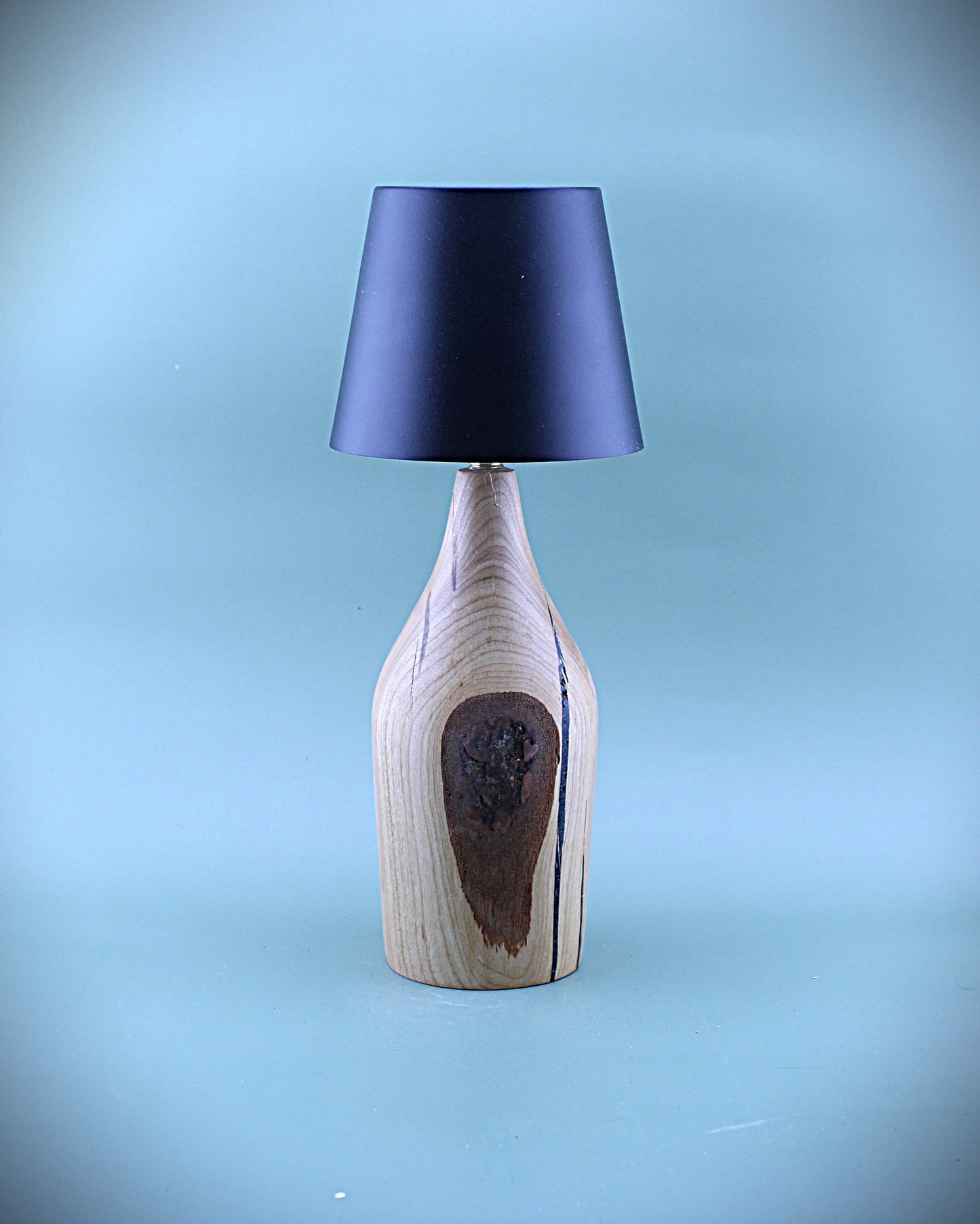 Handcrafted Wood LED Cordless Lamp