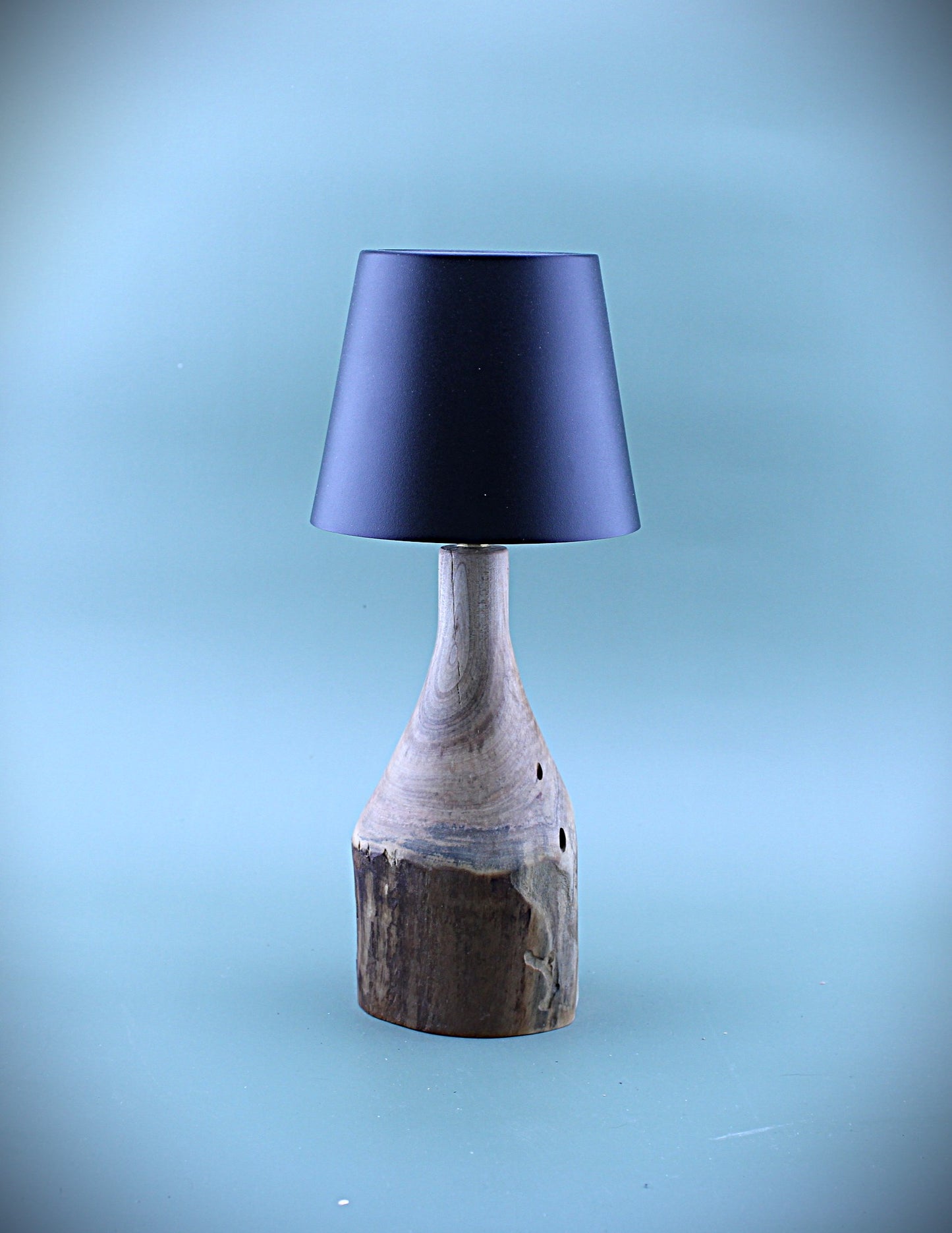 Handcrafted Wood LED Cordless Lamp