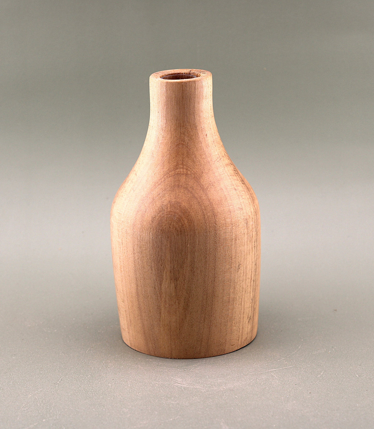 Hand Turned Maple Wood Bud Vase