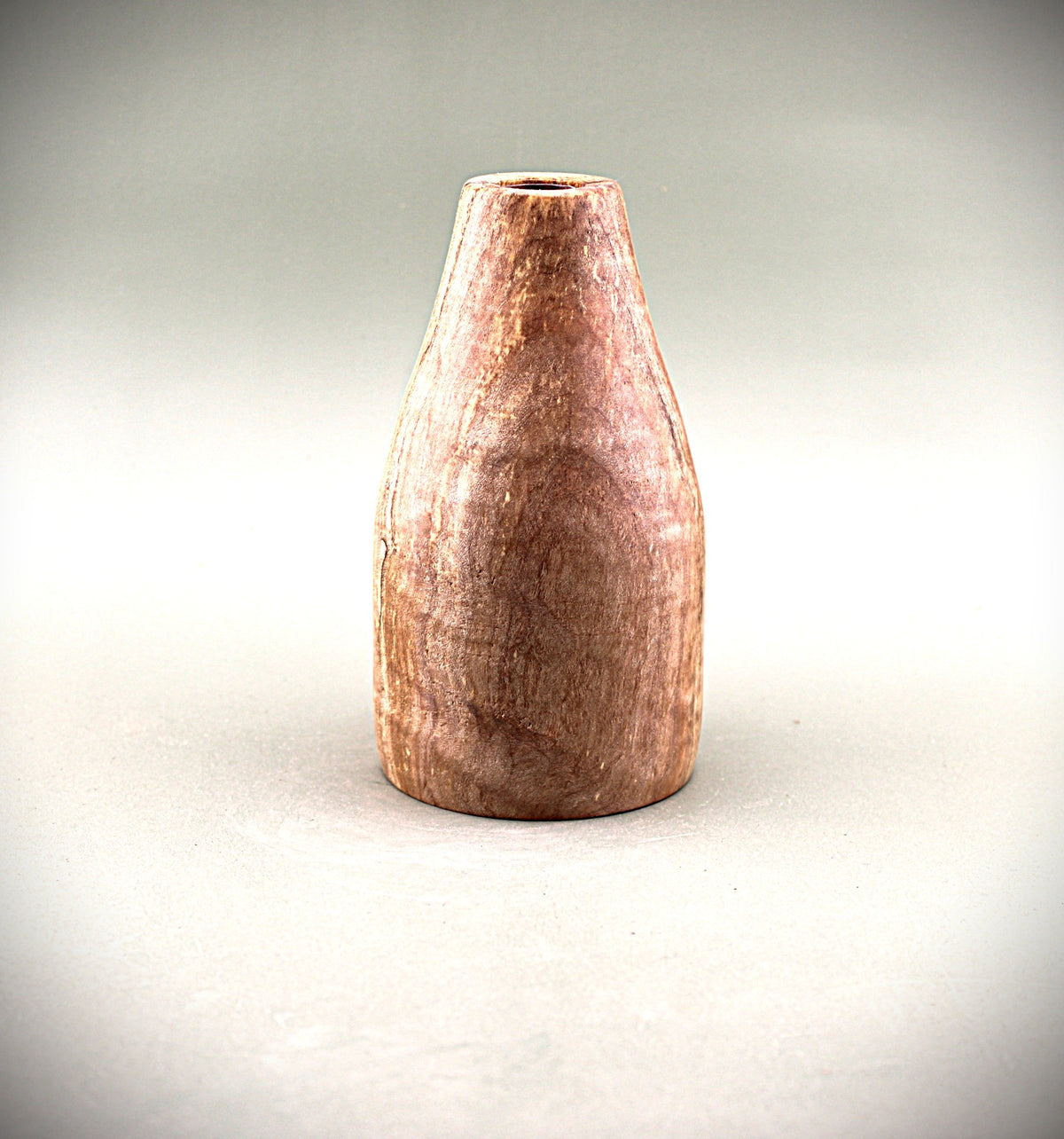 Hand Turned Maple Wood Bud Vase