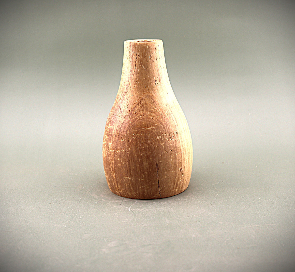 Hand Turned Maple Wood Bud Vase
