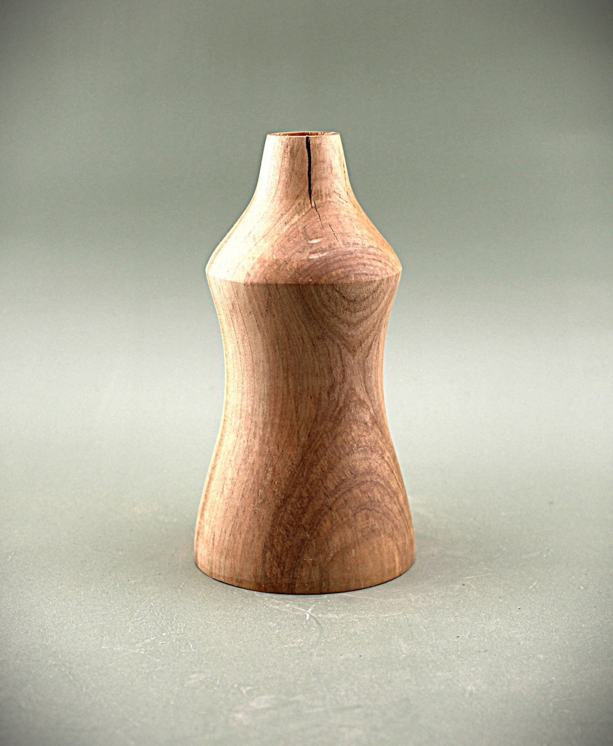 Hand Turned Maple Wood Bud Vase