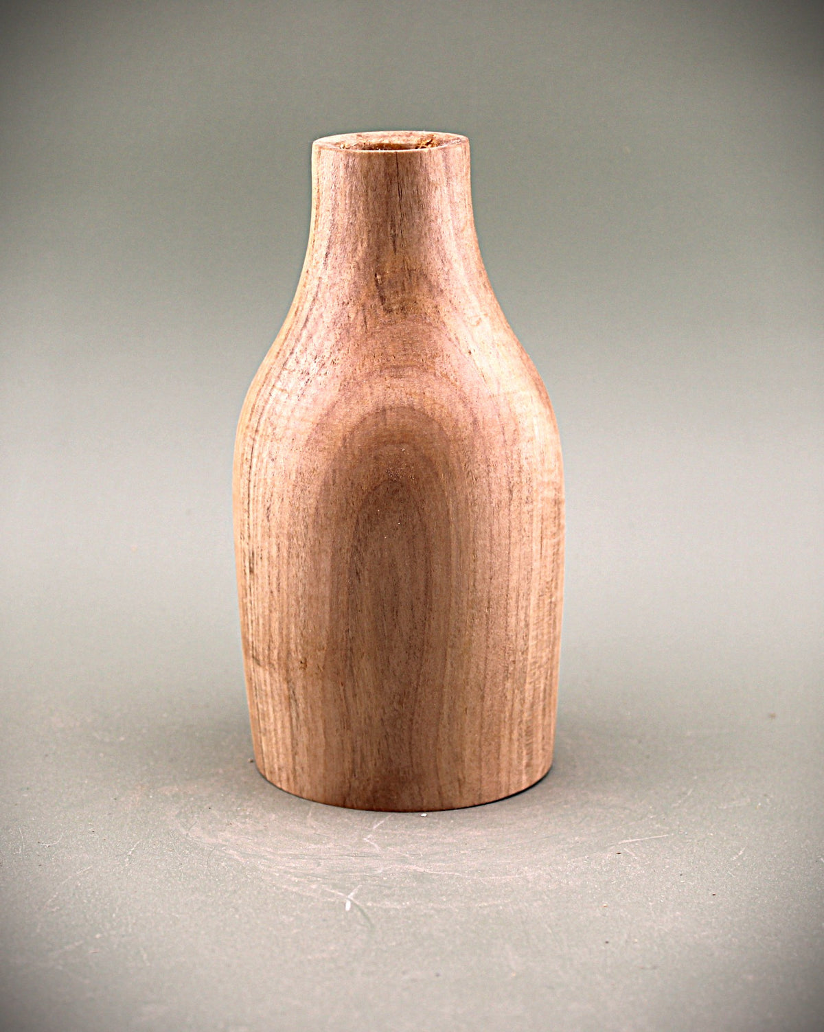 Hand Turned Maple Wood Bud Vase